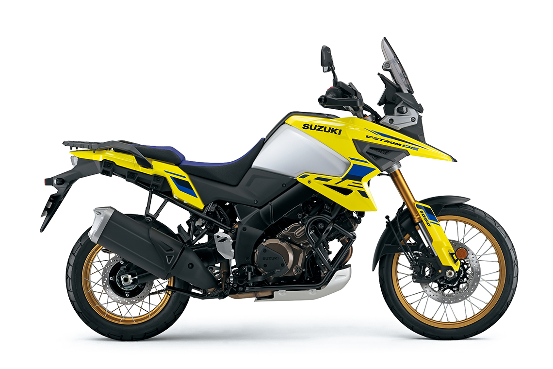 V-STROM 1050 DE COULEUR JAUNE