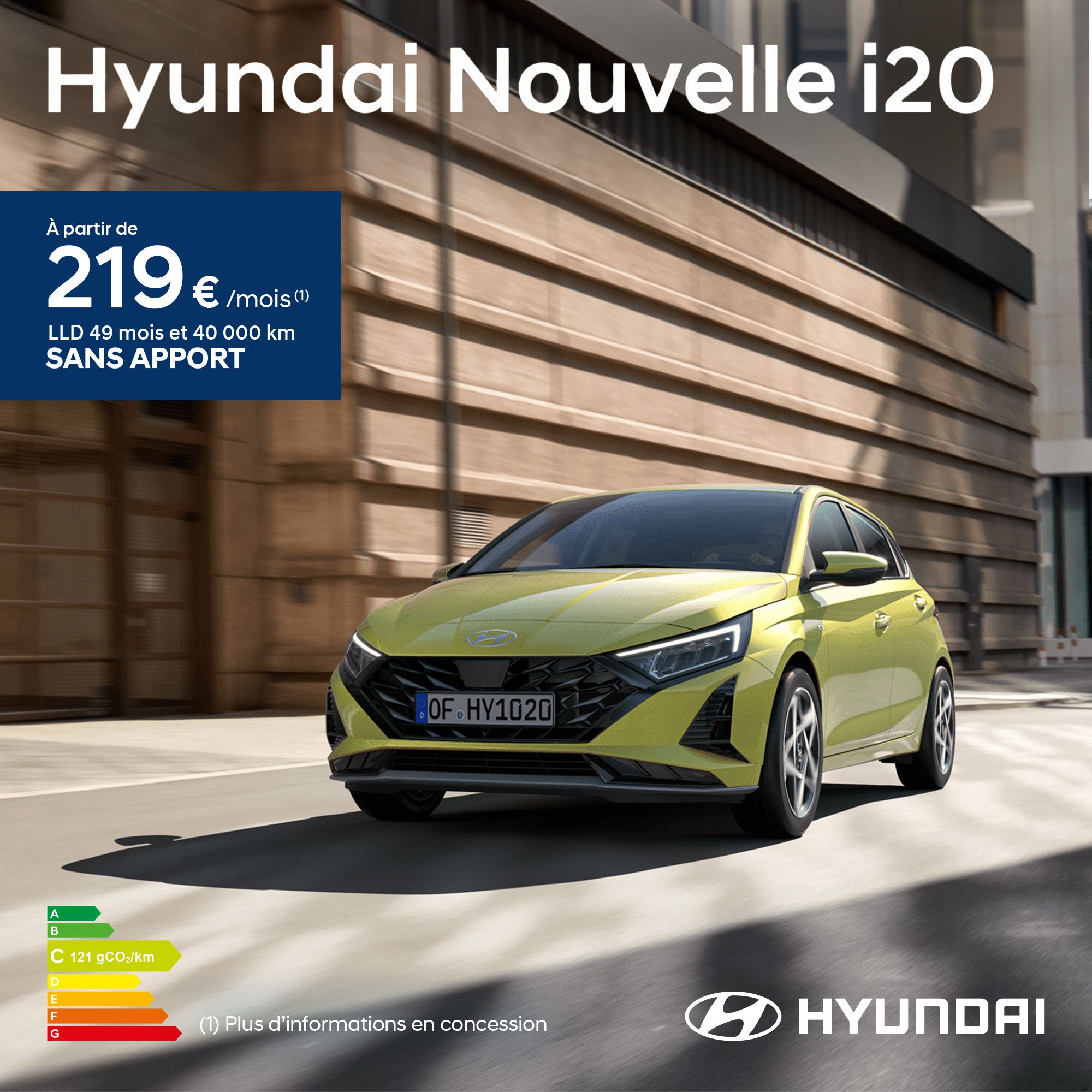 hyundai i20 offre 07/2025